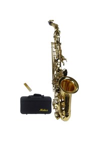 Resim Midex Sf-8000 Gold Profesyonel Alto Saksafon Çanta ve Aksesuar Da 