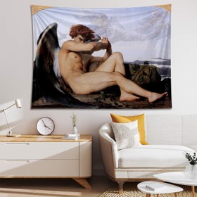 Resim Düşmüş Melek - Fallen Angel Duvar Örtüsü - 160 cm x 220 cm 