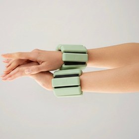 Resim 2 x 1 KG El Ayak Bilek Ağırlığı - Haki Yeşil 