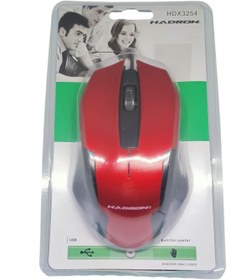 Resim HADRON Hdx3254 Kablolu Mouse 800 Dpi 140cm Mavi-kırmızı 