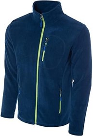 Resim Ghassy Co. Erkek Pro Rüzgar Geçirmez 5 Cepli Outdoor Tam Fermuarlı Polar Ceket 