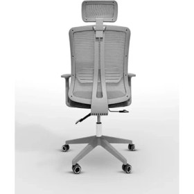Resim Zeon Büro Ofis Sistemleri // Gray Yönetici Koltuğu Ofis Çalışma Koltuğu 