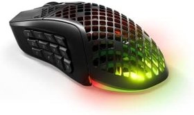 Resim SteelSeries Aerox 9 Wireless Gaming Mouse - Ultra Hafif MMO/MOBA - 89 g - 18 Programlanabilir Buton - USB-C - Bluetooth/2.4GHz - 18000CPI - IP54 Suya Dayanıklı - PC/Mac 