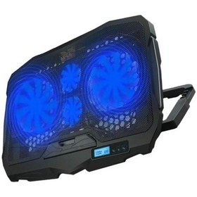 Resim Torima 4 Fanlı Rgb Li 9-17 İnç Yükseklik Ayarlı Notebook Sogutucusu 