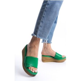 Resim Adella Kadın Şık Rahat Ve Günlük Dolgu Topuk Terlik 001 