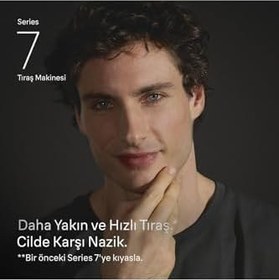 Resim Braun Series 7 Elektrikli Tıraş Makinesi, Islak ve Kuru, Hassas Düzeltici Başlık, 72-G1200S 
