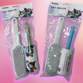 Resim Evcil Hayvan Tüy Toplama Seti - 60 Yaprak Rulo ve Manyetik Tüy Toplama Aparatı 