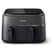 Resim Philips 3000 Series Dual Basket Airfryer NA350/09 