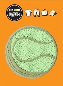 Resim Ütü İle Yapışan Yama Patch 7048 Tenis Topu Çok Renkli 