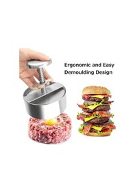 Resim Wondernest Yay Presi, Patty Paslanmaz Çelik Burger Makinesi, Lichen Hamburger Çelik Burger İo 