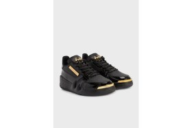 Resim Giuseppe Zanotti Logolu Deri Sneaker Erkek Ayakkabı RM40002 