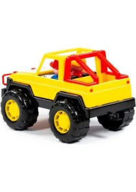 Resim Polesie Oyuncak Safari Jeep 36643, Çocuklar Için Figürlü Oyuncak Jeep 