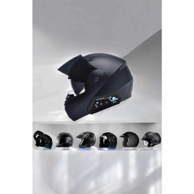 Resim MiraLive Kask Kulaklığı Motosiklet Intercom Interkom Dinleme Konuşma Özellikli Su Geçirmez 