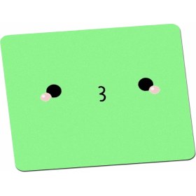 Resim Panorama Ajans Kawaii Minimal Yeşil Cute Tatlı Mouse Pad 