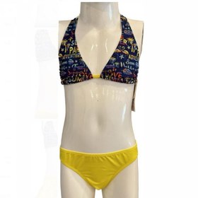 Resim Kom Lotus kız çocuk etekli bikini set - SARI / 4 yaş 