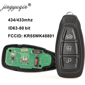 Resim Xiyu Shop Jingyuqin KR55WK Ford Focus Için Akıllı Uzaktan Anahtar C-Max Mondeo Kuga Fiesta B-Max Mhz 4D63 80BIT Akıllı Anahtarsız (Yurt Dışından) 