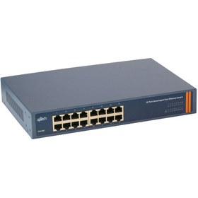 Resim upTech 16 Port 10/100Mbps Uyumlu Ethernet Switch 