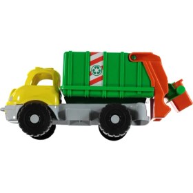 Resim Zuzu Toys 3+ Yaş Sarı Çöp Kamyonu Plastik Malzeme ile Eğlenceli Oyun Deneyimi 