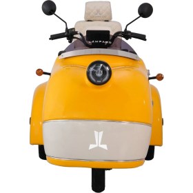 Resim LAMPAGO ELEKTRİKLİ 3 TEKERLEKLİ MOPED 24 Ah 
