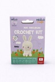 Resim Jack Ferrero Amigurumi Kiti | Sevimli Tavşan Örgü Seti | Yeni Başlayanlar İçin | Anahtarlık Seçenekli 