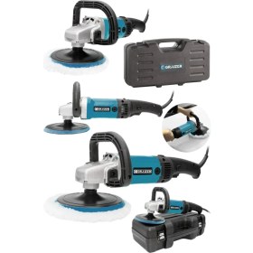 Resim Graizer Alman 2600 Watt 6 Kademe Devir Ayarlı Polisaj Zımpara Pasta Cila Makinesi 