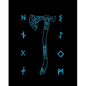 Resim God Of War Ragnarok Kratos Baltası Büyük Sırt Patch Yama 