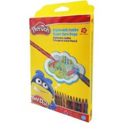 Resim Play-Doh Kuru Boya Jumbo Oluklu 12 Renk PLAY-KU027 