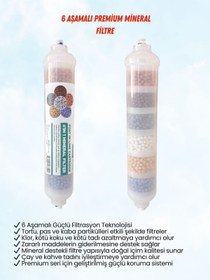 Resim Aqua NSF Teknolojili 11 Aşamalı Pompalı Profesyonel Su Arıtma Cihazı 