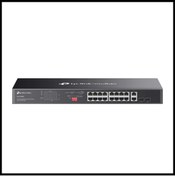 Resim Omada Ds1018gmp, 18 Port Gigabit, 16 Port Gigabit Poe+, 250w, 4 Port Combo Gigabit Sfp, Yönetilemez 