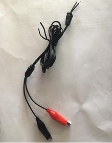 Resim Weko Yerli Üretim 1.2 Metre Adaptör Kablo Krokodil Akü Maşası Uçlu Kablolu Akü Şarj Cihazları Aletleri İçin 