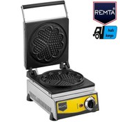 Resim Remta Çiçek Model Waffle Makinası Elektrikli 21 Cm Çap Remta