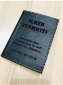 Resim Appcity Kişiye Özel Isimli Deri Ruhsat Kılıfı (373151982) 