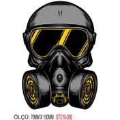 Resim PROMOT Motorsiklet Bisiklet Otomobil Kask Laptop Grenaj Marka Sticker 2 Adet 0198 