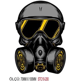 Resim PROMOT Motorsiklet Bisiklet Otomobil Kask Laptop Grenaj Marka Sticker 2 Adet 0198 