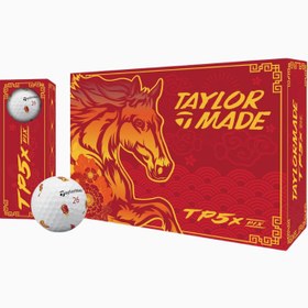 Resim TP5x pix Lunar New Year Golf Topu Yüksek Hız Premium Seri - Beyaz 