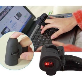 Resim 2.4g Kablosuz Mini Bluetooth Uyumlu Yüzüklü Parmak Mouse 1600 Dpı (Yurt Dışından) 