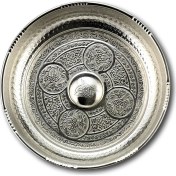 Resim Efemir Bakır Hamam Tası 20 cm 