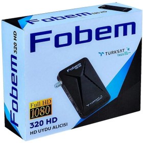 Resim FOBEM Full Hd 1080 320 Hd Uydu Alıcısı Türksat Tkgs Siyah Renk 