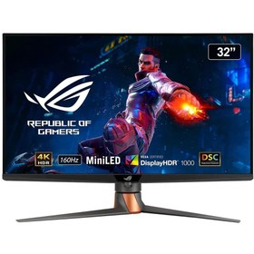 Resim Asus ROG Swift PG32UQXR 32 inç 160 Hz 1ms 4K UHD FreeSync Premium Pro Fast IPS Gaming Monitör 