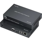 Resim Veggieg 1080P Full Hd 60Hz HDMI Kvm Ip Extender 200 Metre CAT5E/6 HDMI Menzil Genişletici Uzatıcı 
