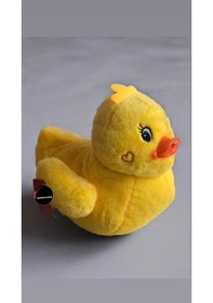 Resim Sevimli Luka Civciv Peluş Oyuncak Hediyelik Uyku Arkadaşı 20 Cm Sarı 