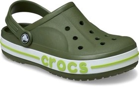 Resim Crocs 207019-3Cb Crocband Clog Çocuk Spor Terlik Sandalet, Yeşil, 2 