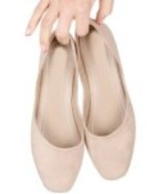 Resim Nubuk Şık Günlük Rahat Kadın Babet Ayakkabı 