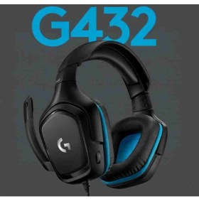 Resim Logitech G G432 Dts 7.1 Surround Ses Kablolu Oyuncu Kulaklığı, Siyah oyuncu Kulaklığı - Siyah 