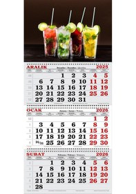 Resim 2026 Yılı Gemici Takvimi-cocatails 
