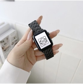 Resim Sones Karbon Fiber Düz Kenar Kordonu Watch Band iOS Uyumlu Watch Ultra 49mm-watch Ultra 2 49mm / Se / Se Akıllı Saat Aks. 49119537 