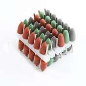 Resim 10 adet 1 adet Yeşim Parlatma Silikon Taşlama Başlığı Kum Tekerleği Taşlama Başlığı Amber Bal Mumu Elmas Kauçuk Parlatma Araçları DIY Mücevher Parlatma ve Parlatma 