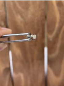 Resim 316 L Cerrahi Çelik Tragus Helix Kıkırdak Conch Minimal Kalp Piercing Çok Renkli 