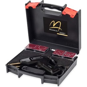 Resim Bemoold 100 W Sıcak Zımba Plastik Tamir Seti-200 Adet Tel Zımba Dahil Siyah-siyah 