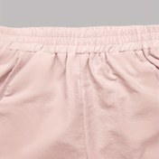 Resim Kızlar İçin Yüksek Bel A Kesim Günlük Şortlar - Açık Pembe, Bol Kesim, Geniş Paça, Esnemez Kumaş, Makinede Yıkanabilir ve Cepli - Yazlık Dış Mekan, Spor ve Boş Zaman için Mükemmel 